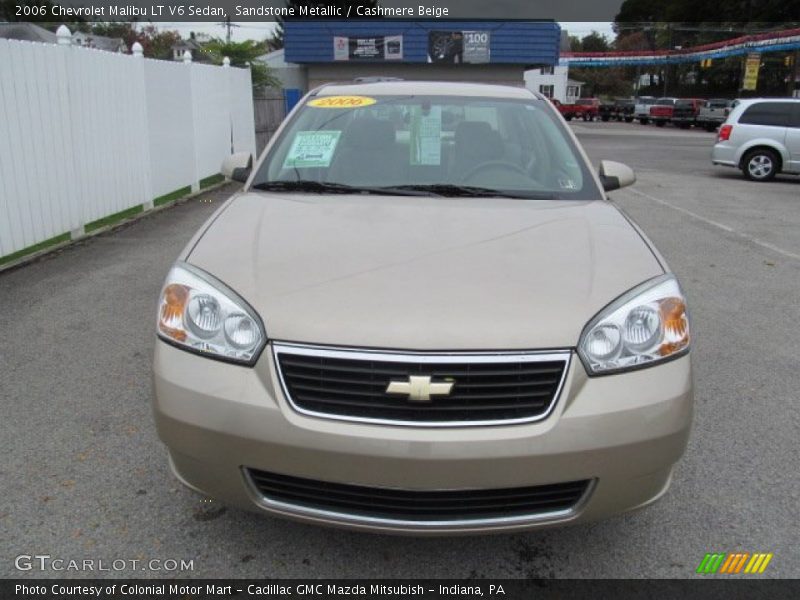 Sandstone Metallic / Cashmere Beige 2006 Chevrolet Malibu LT V6 Sedan