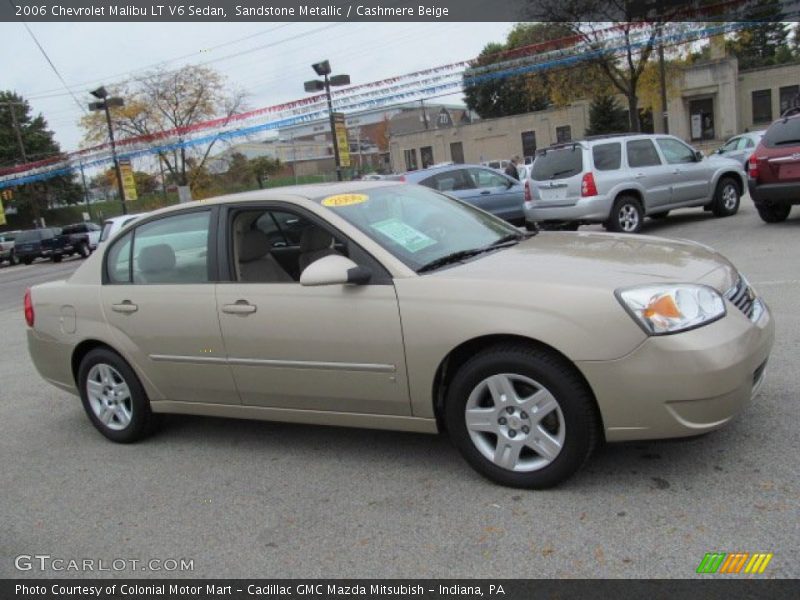 Sandstone Metallic / Cashmere Beige 2006 Chevrolet Malibu LT V6 Sedan