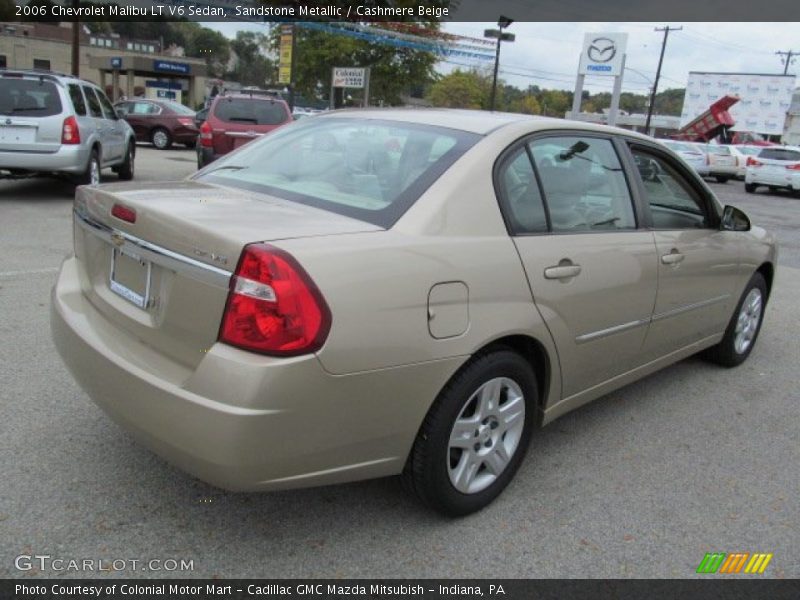 Sandstone Metallic / Cashmere Beige 2006 Chevrolet Malibu LT V6 Sedan