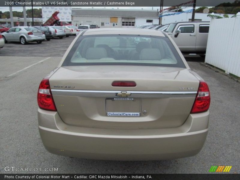 Sandstone Metallic / Cashmere Beige 2006 Chevrolet Malibu LT V6 Sedan