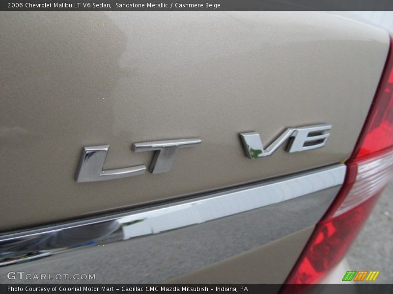 Sandstone Metallic / Cashmere Beige 2006 Chevrolet Malibu LT V6 Sedan