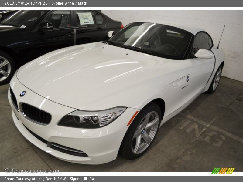 Alpine White / Black 2013 BMW Z4 sDrive 28i