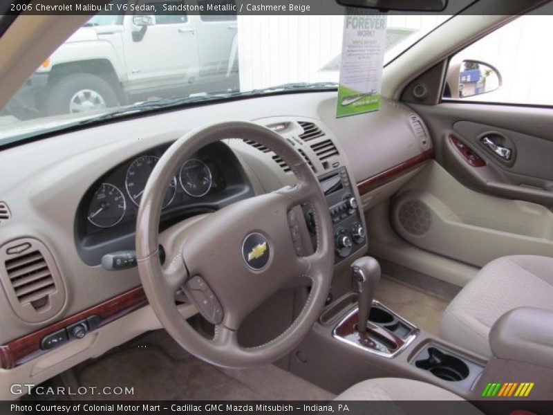 Sandstone Metallic / Cashmere Beige 2006 Chevrolet Malibu LT V6 Sedan