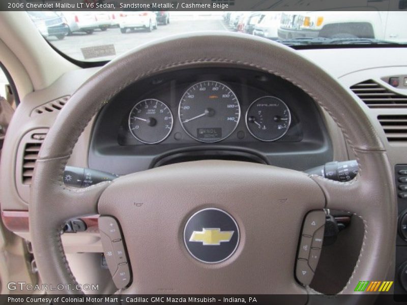 Sandstone Metallic / Cashmere Beige 2006 Chevrolet Malibu LT V6 Sedan