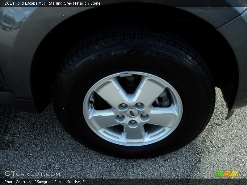 Sterling Grey Metallic / Stone 2011 Ford Escape XLT