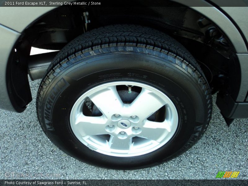 Sterling Grey Metallic / Stone 2011 Ford Escape XLT