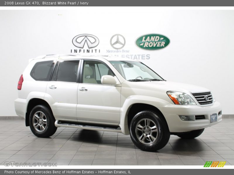 Blizzard White Pearl / Ivory 2008 Lexus GX 470