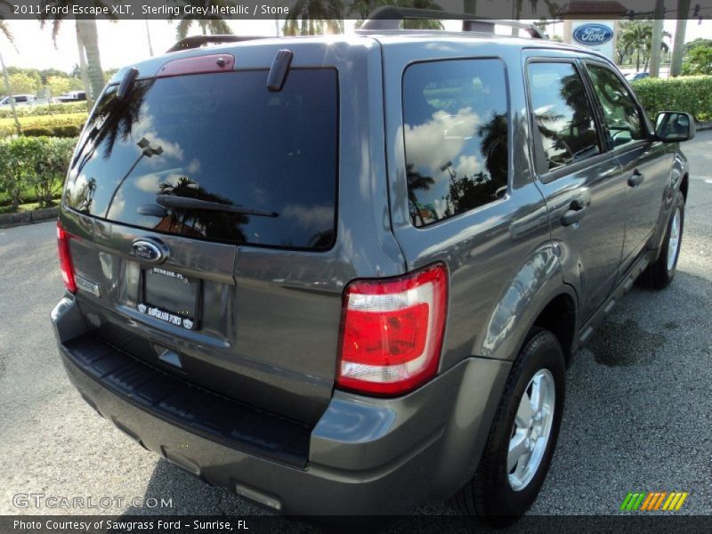 Sterling Grey Metallic / Stone 2011 Ford Escape XLT