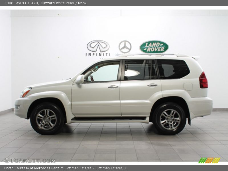 Blizzard White Pearl / Ivory 2008 Lexus GX 470