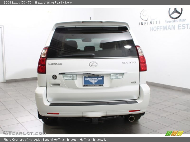 Blizzard White Pearl / Ivory 2008 Lexus GX 470
