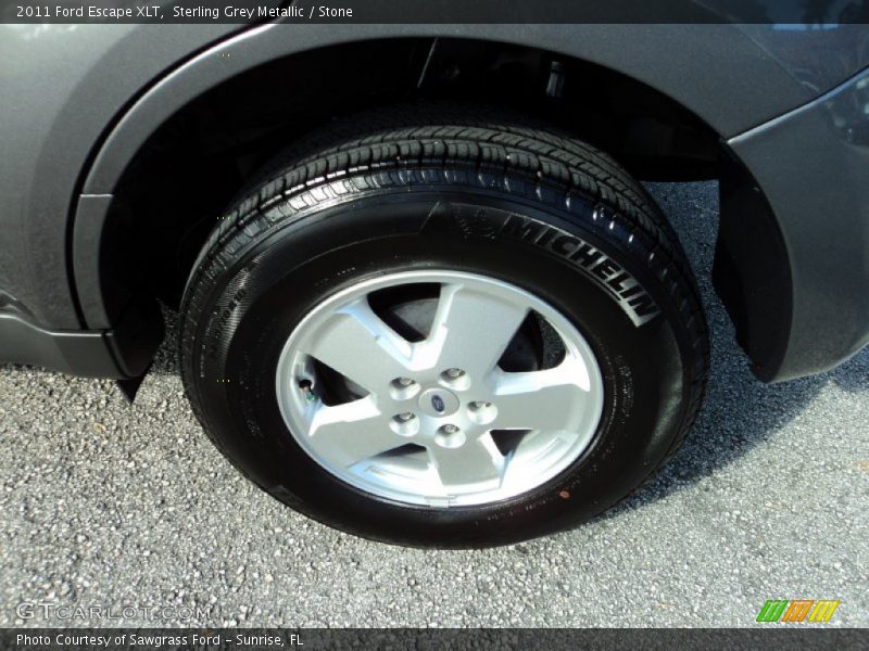 Sterling Grey Metallic / Stone 2011 Ford Escape XLT