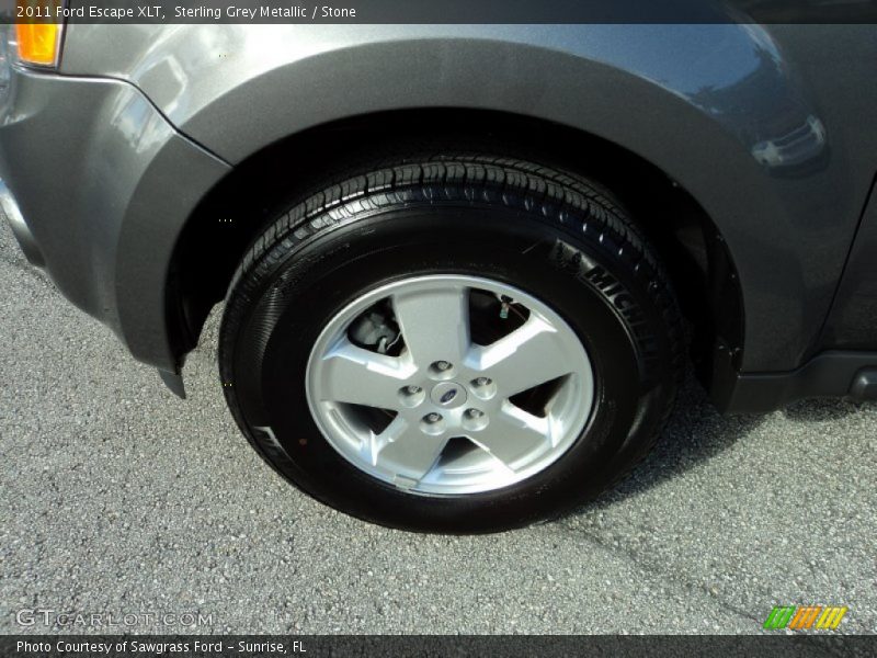 Sterling Grey Metallic / Stone 2011 Ford Escape XLT
