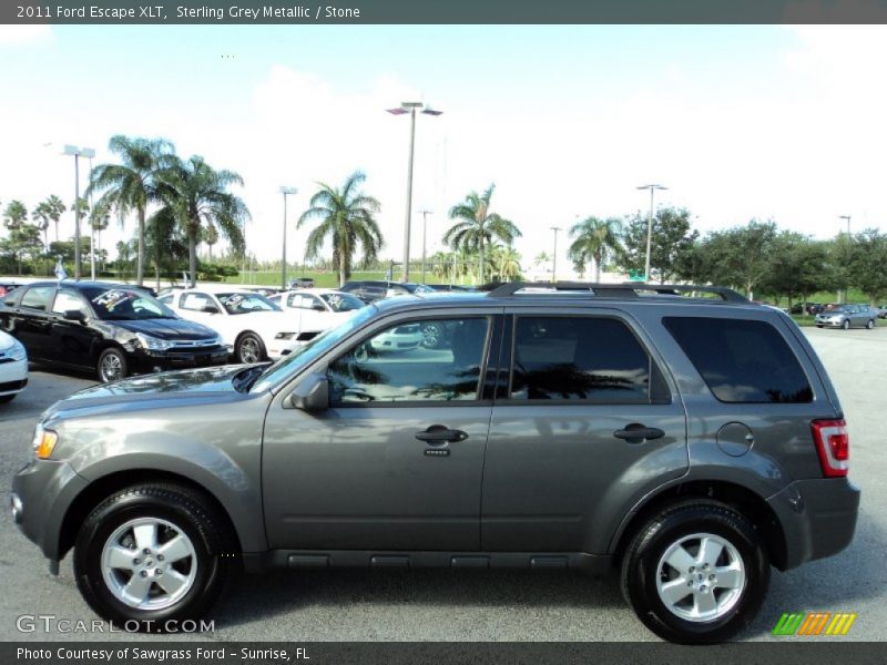 Sterling Grey Metallic / Stone 2011 Ford Escape XLT