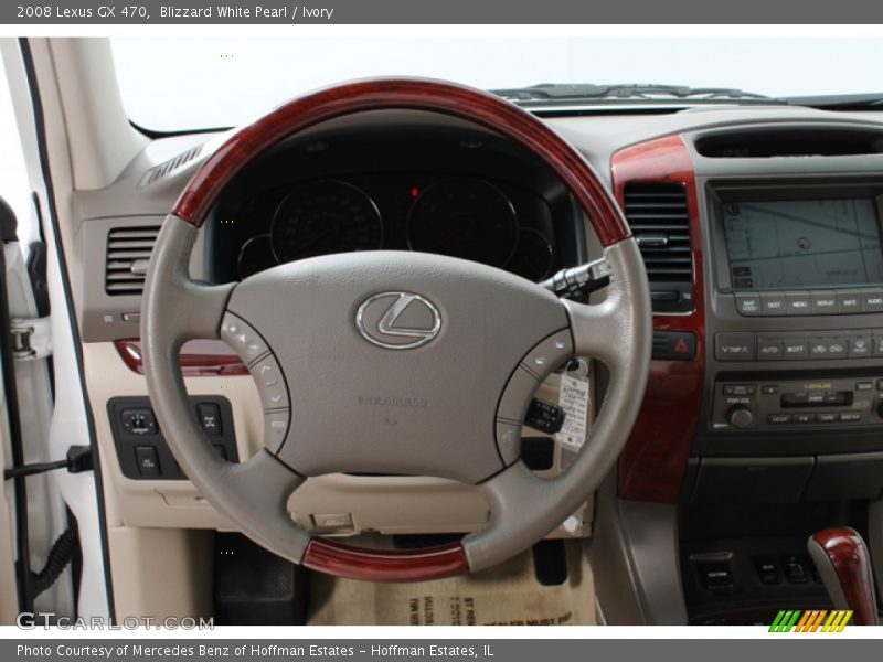Blizzard White Pearl / Ivory 2008 Lexus GX 470