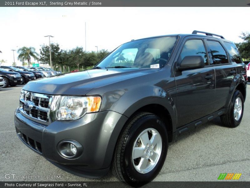 Sterling Grey Metallic / Stone 2011 Ford Escape XLT