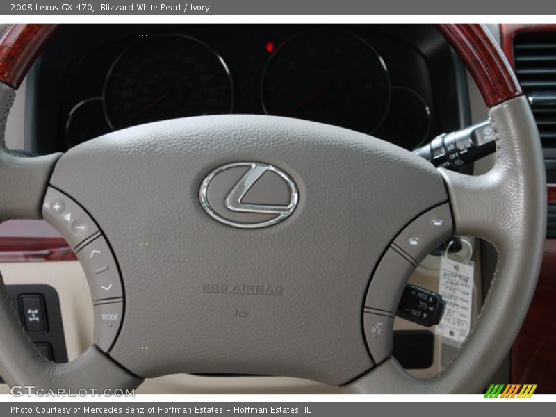 Blizzard White Pearl / Ivory 2008 Lexus GX 470