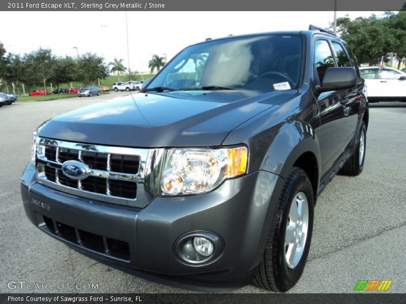 Sterling Grey Metallic / Stone 2011 Ford Escape XLT