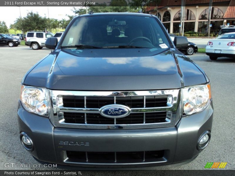 Sterling Grey Metallic / Stone 2011 Ford Escape XLT