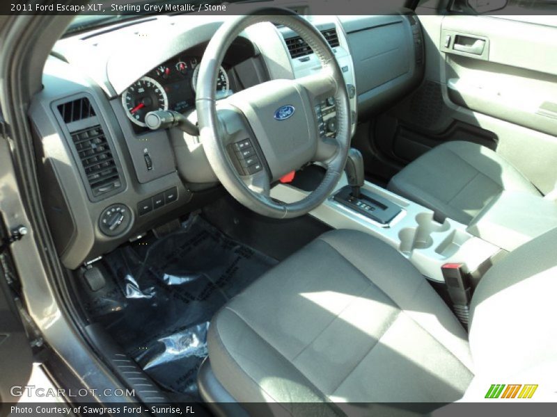 Sterling Grey Metallic / Stone 2011 Ford Escape XLT