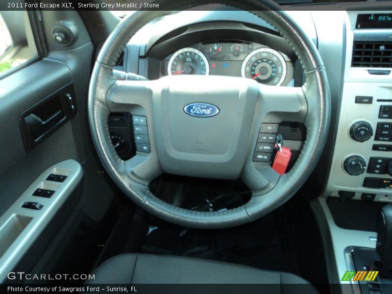 Sterling Grey Metallic / Stone 2011 Ford Escape XLT