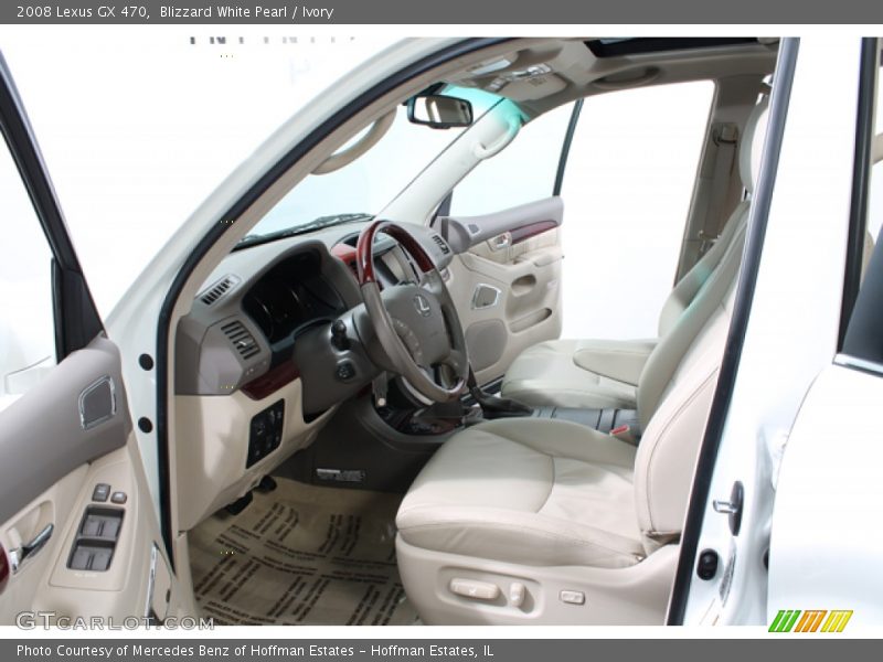 Blizzard White Pearl / Ivory 2008 Lexus GX 470