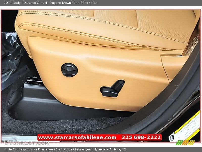 Rugged Brown Pearl / Black/Tan 2013 Dodge Durango Citadel