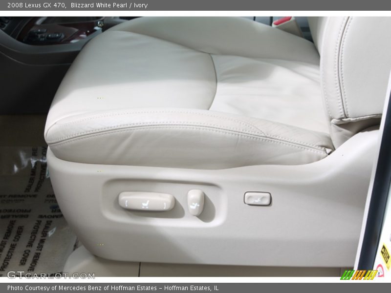 Blizzard White Pearl / Ivory 2008 Lexus GX 470