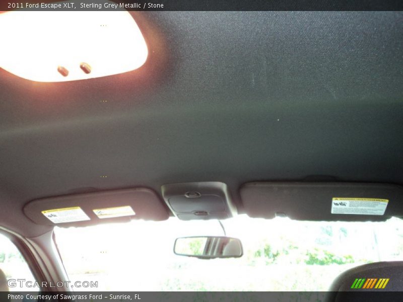 Sterling Grey Metallic / Stone 2011 Ford Escape XLT