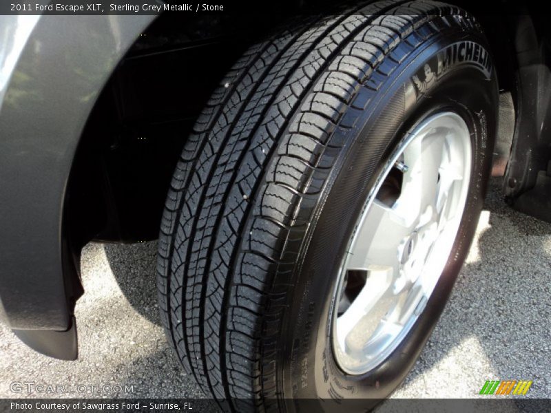 Sterling Grey Metallic / Stone 2011 Ford Escape XLT