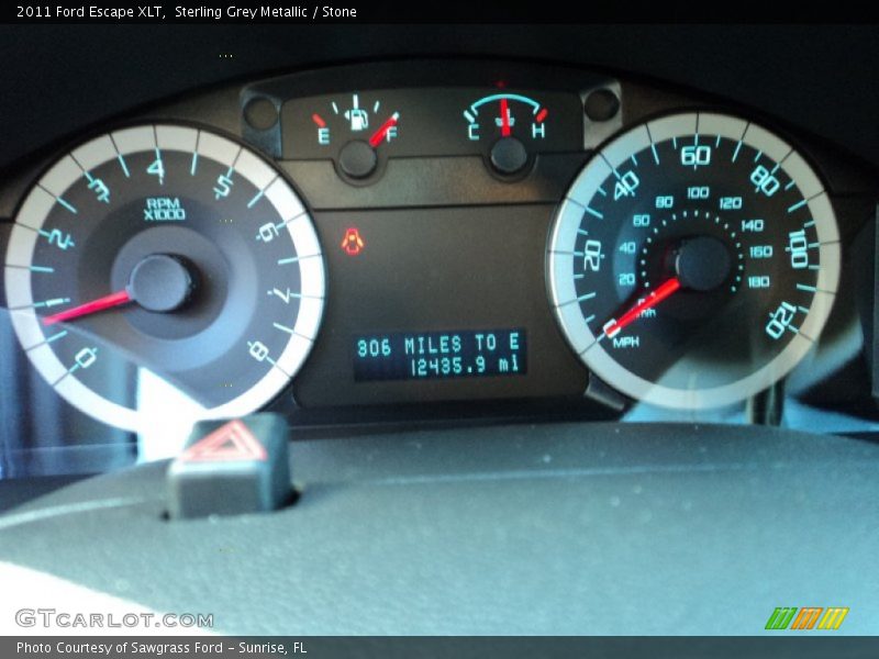Sterling Grey Metallic / Stone 2011 Ford Escape XLT