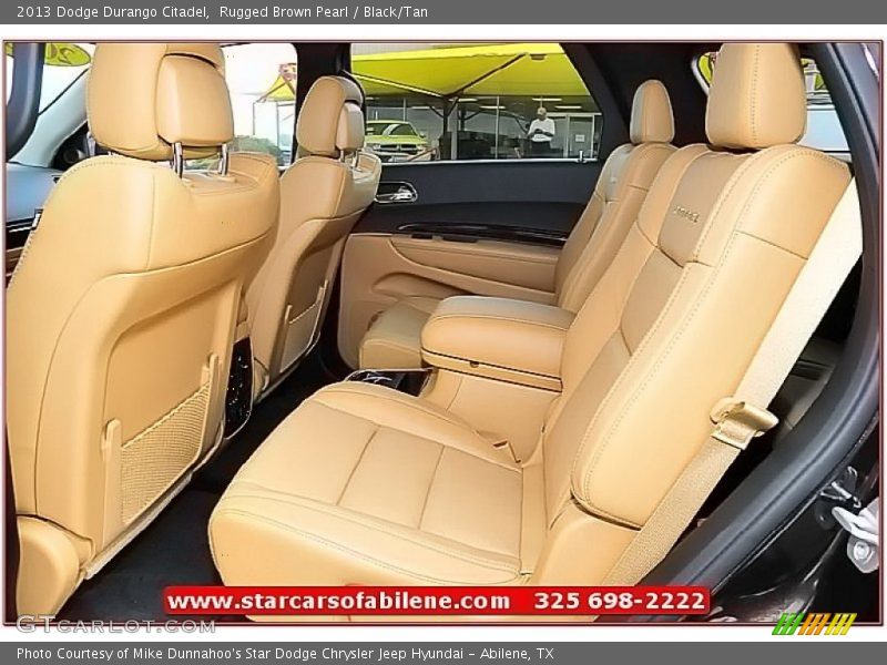 Rugged Brown Pearl / Black/Tan 2013 Dodge Durango Citadel