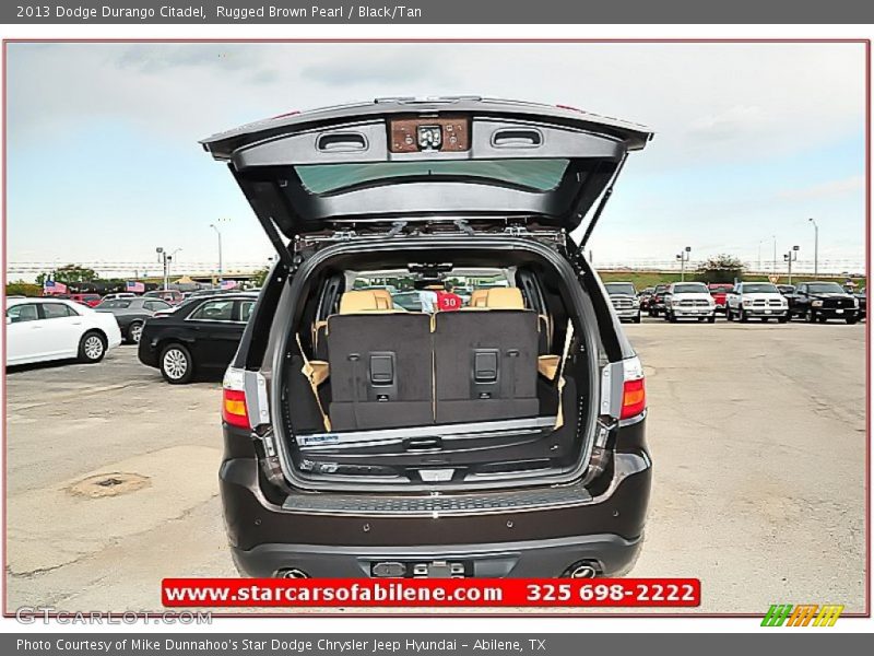 Rugged Brown Pearl / Black/Tan 2013 Dodge Durango Citadel