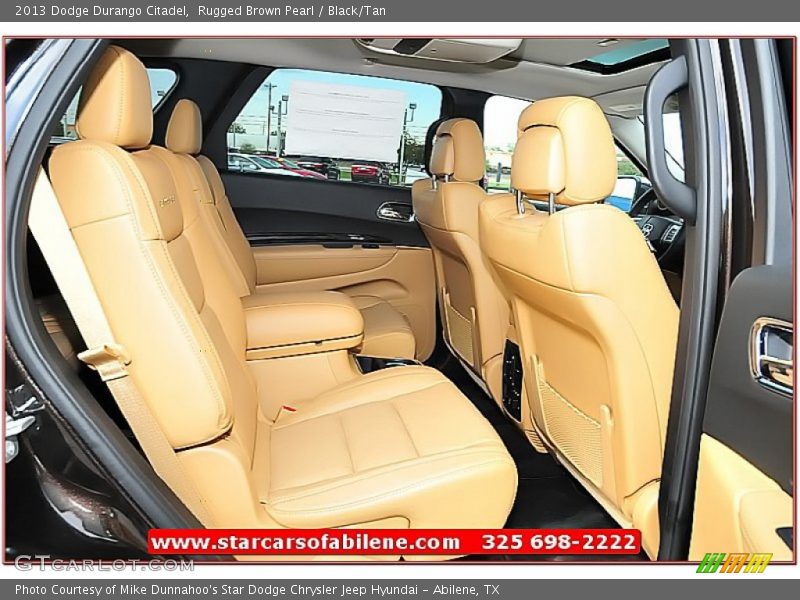 Rugged Brown Pearl / Black/Tan 2013 Dodge Durango Citadel