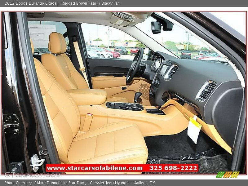 Rugged Brown Pearl / Black/Tan 2013 Dodge Durango Citadel