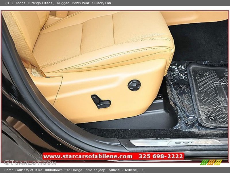 Rugged Brown Pearl / Black/Tan 2013 Dodge Durango Citadel