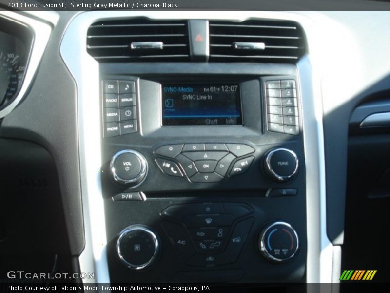 Controls of 2013 Fusion SE