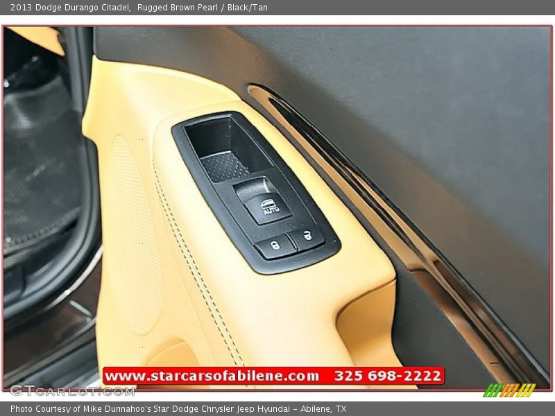 Rugged Brown Pearl / Black/Tan 2013 Dodge Durango Citadel