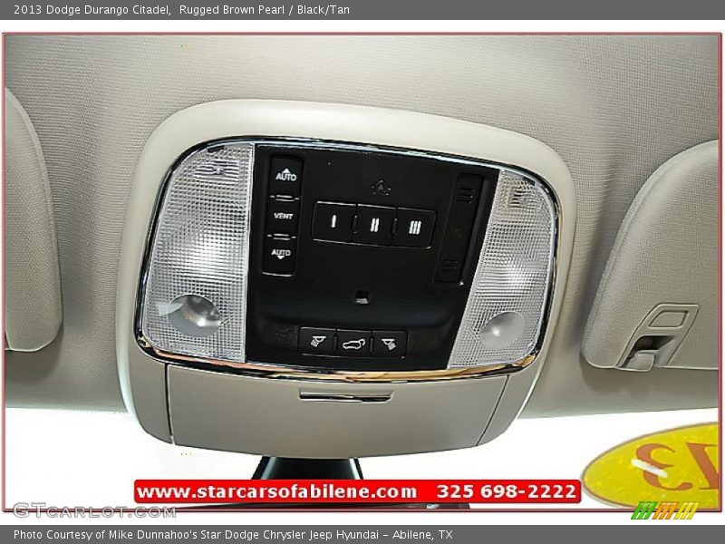 Rugged Brown Pearl / Black/Tan 2013 Dodge Durango Citadel