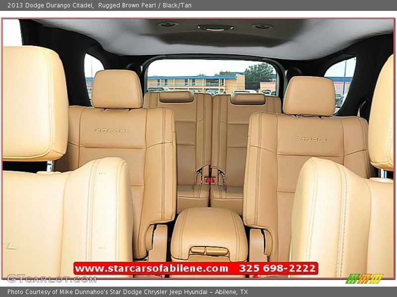 Rugged Brown Pearl / Black/Tan 2013 Dodge Durango Citadel