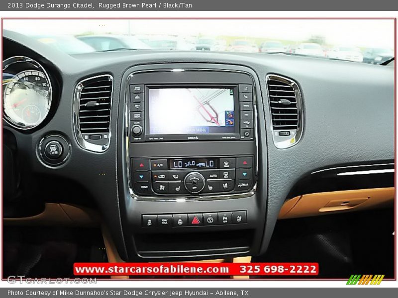 Rugged Brown Pearl / Black/Tan 2013 Dodge Durango Citadel