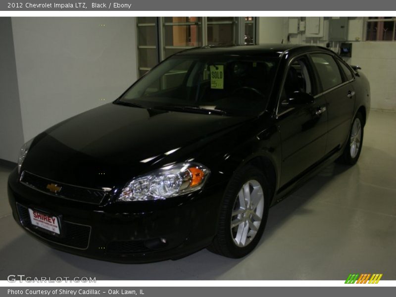 Black / Ebony 2012 Chevrolet Impala LTZ