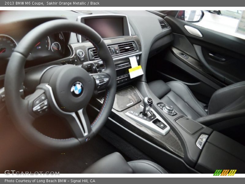 Black Interior - 2013 M6 Coupe 