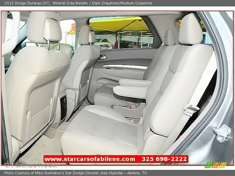 Mineral Gray Metallic / Dark Graystone/Medium Graystone 2013 Dodge Durango SXT