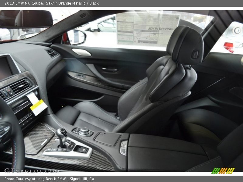  2013 M6 Coupe Black Interior
