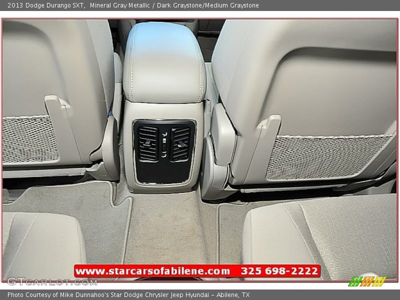 Mineral Gray Metallic / Dark Graystone/Medium Graystone 2013 Dodge Durango SXT
