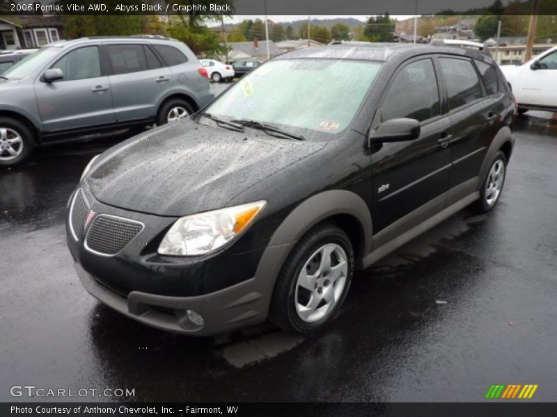 Abyss Black / Graphite Black 2006 Pontiac Vibe AWD