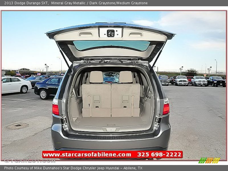 Mineral Gray Metallic / Dark Graystone/Medium Graystone 2013 Dodge Durango SXT