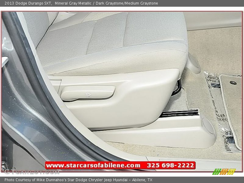 Mineral Gray Metallic / Dark Graystone/Medium Graystone 2013 Dodge Durango SXT