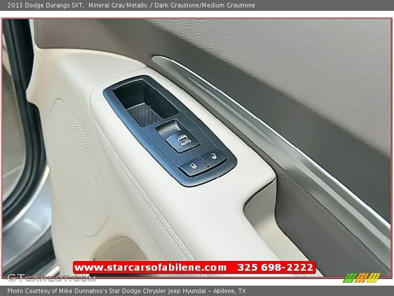 Mineral Gray Metallic / Dark Graystone/Medium Graystone 2013 Dodge Durango SXT