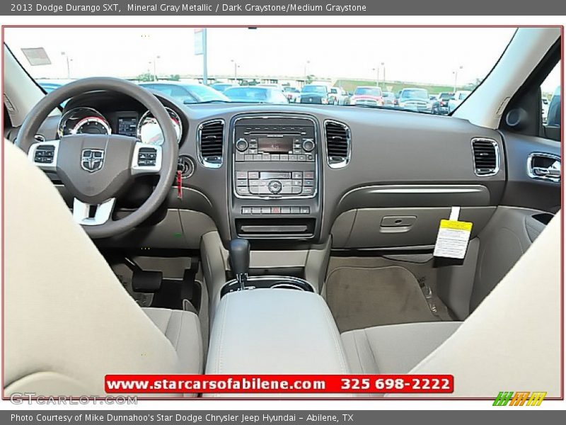 Mineral Gray Metallic / Dark Graystone/Medium Graystone 2013 Dodge Durango SXT